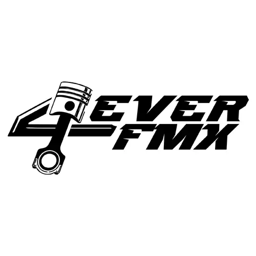 4EverFMX logo - NEWORDER freestyle motocross lifestyle brand for FMX culture, extreme sport identity, and community building