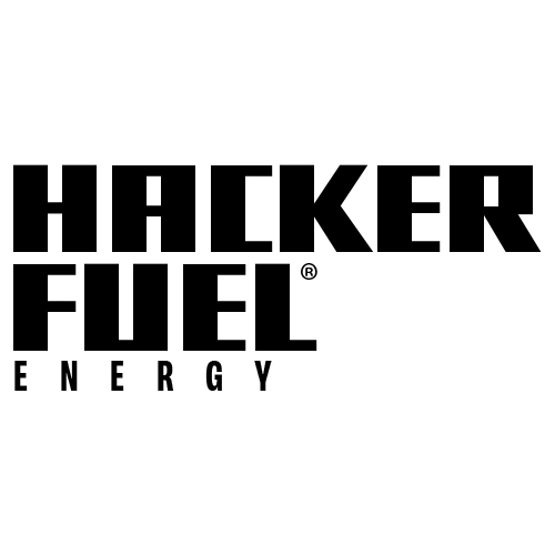 Hacker Fuel Energy logo - NEWORDER lifestyle brand energy drink for cyber professionals, gamers, and adrenaline enthusiasts